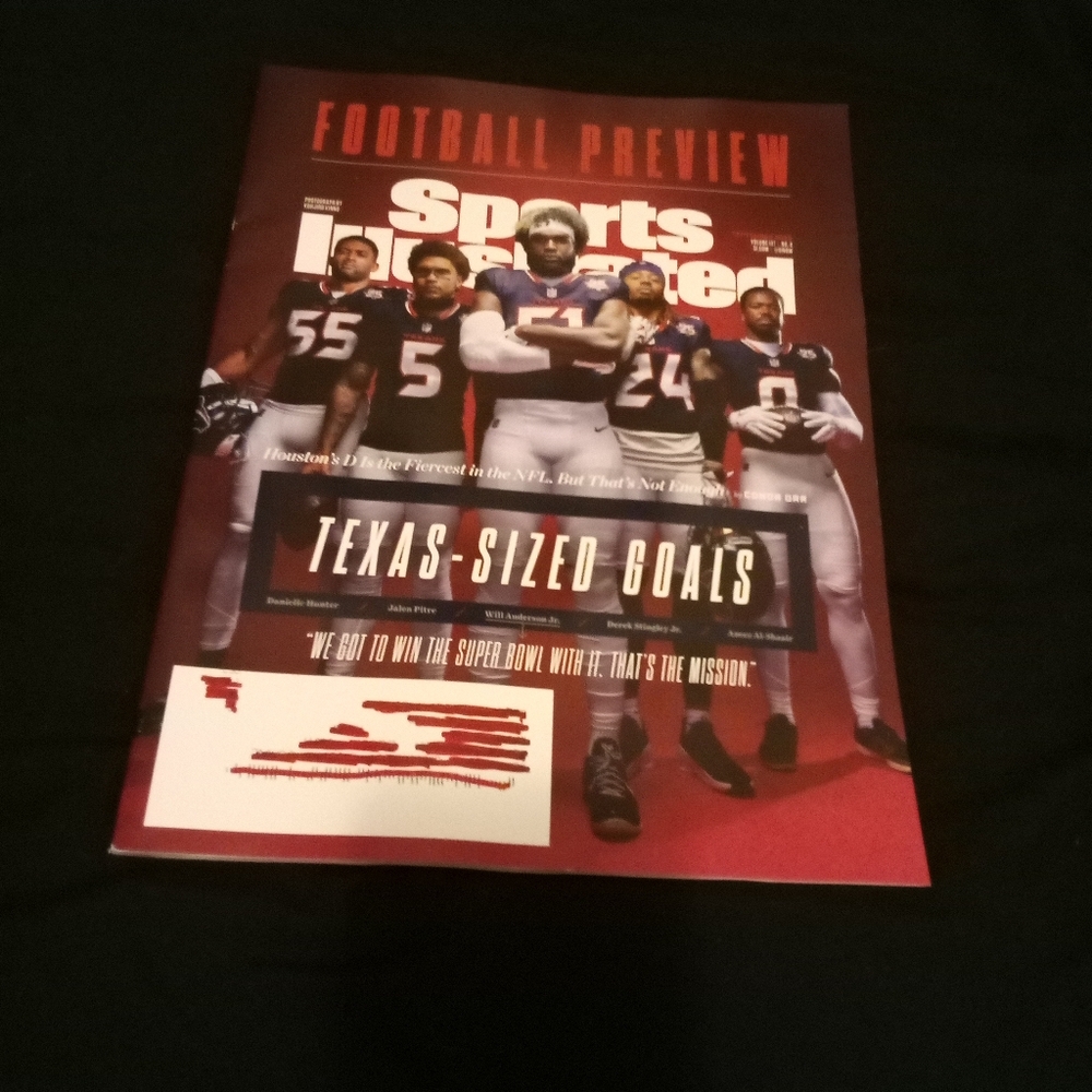 Sports Illustrated Football Preview Texas-Sized Goals September 2026